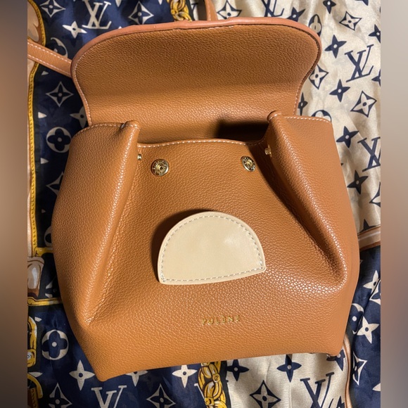 Polene Tan and Cream Mini Bag - Picture 11 of 11